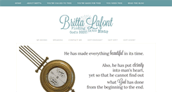 Desktop Screenshot of brittalafont.com